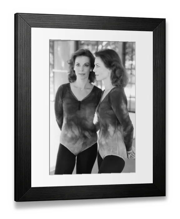 Framed Print : Natalie Wood, american actress at The Golden Door, a luxury keep fit spa in San Marcos