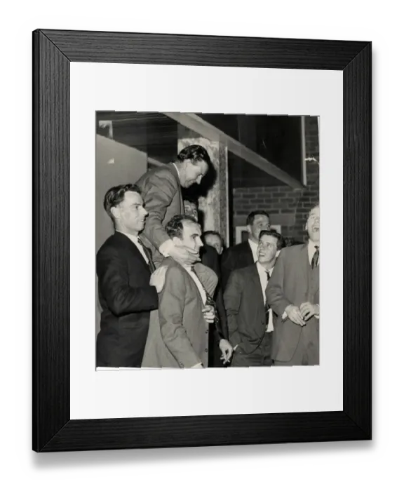 Framed Print : Kilmarnock win league championship 1965 Willie Waddell Framed Print : Kilmarnock win league championship 1965 Willie Waddell