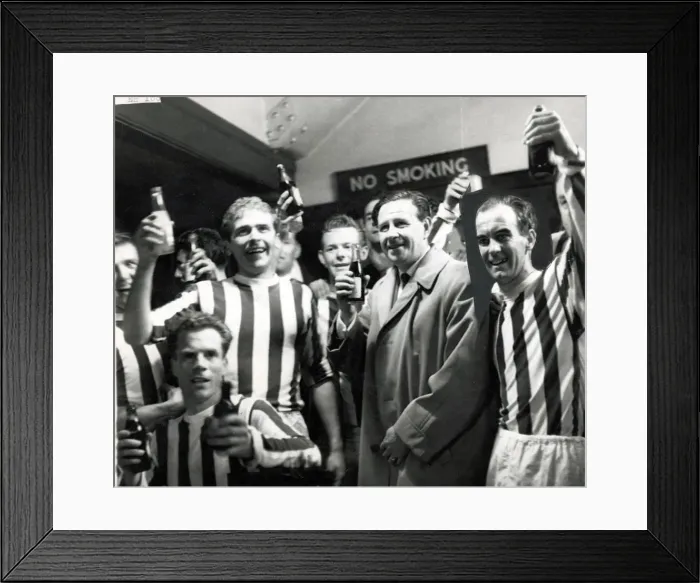 Framed Print : Kilmarnock win league championship 1965 Hearts versus Kilmarnock score 0 2