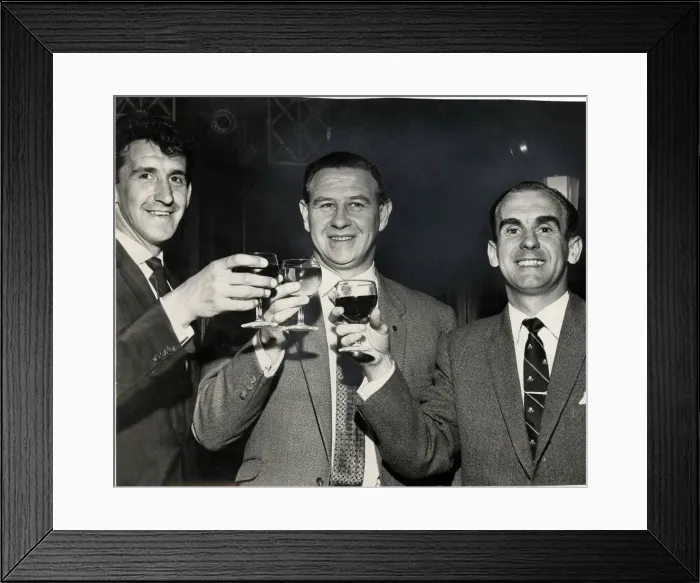 Framed Print : Kilmarnock win league championship 1965 Willie Waddell Framed Print : Kilmarnock win league championship 1965 Willie Waddell
