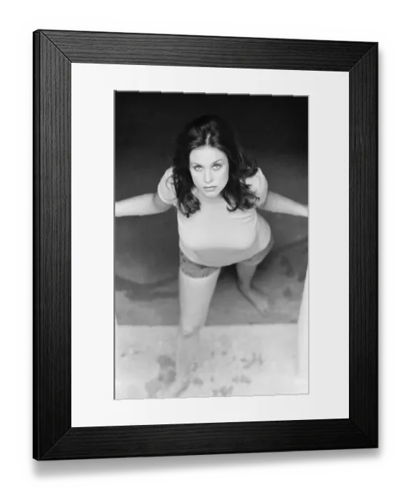 Framed Print : Lana Wood, american actress and younger sister of Natalie Wood