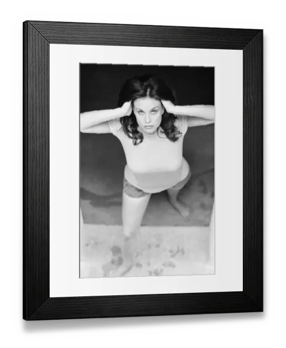 Framed Print : Lana Wood, american actress and younger sister of Natalie Wood