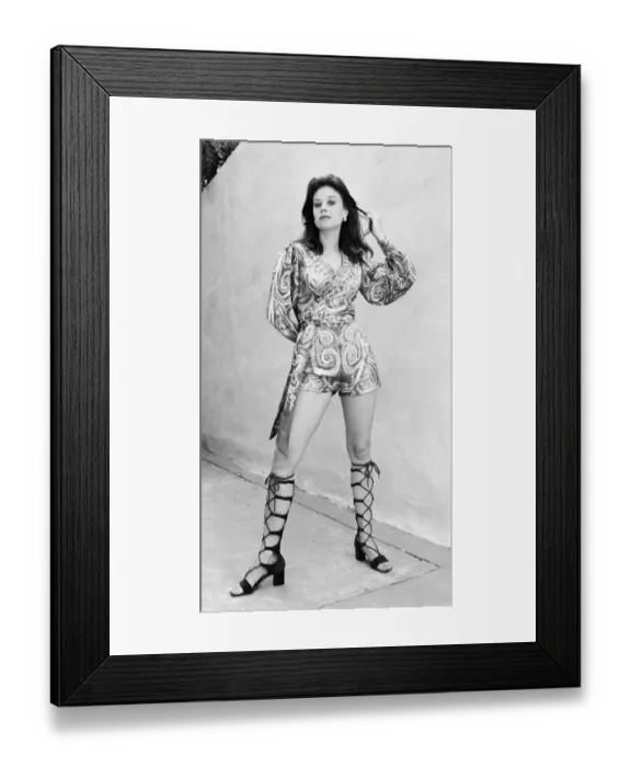 Framed Print : Lana Wood, american actress and younger sister of Natalie Wood Framed Print : Lana Wood, american actress and younger sister of Natalie Wood