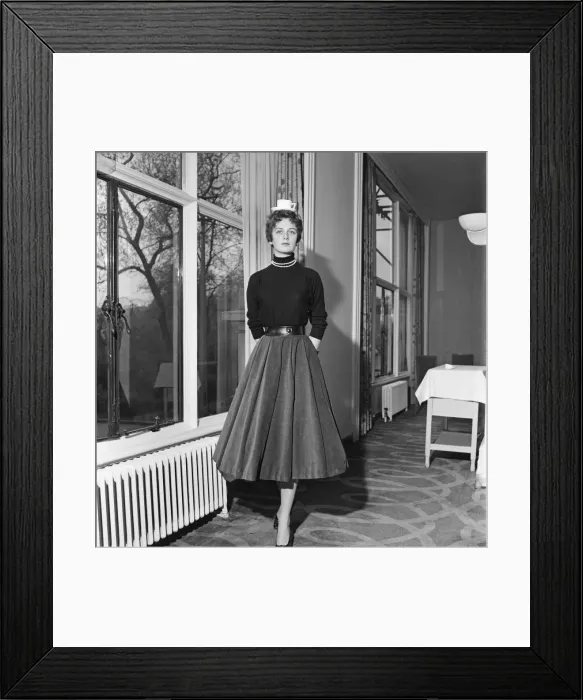 Framed Print : The Berkeley Debutante Dress Show. The final choice of models who will be taking Framed Print : The Berkeley Debutante Dress Show. The final choice of models who will be taking