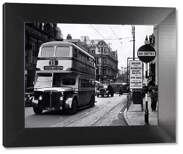 Steelhouse Lane, Birmingham. 6th July 1953