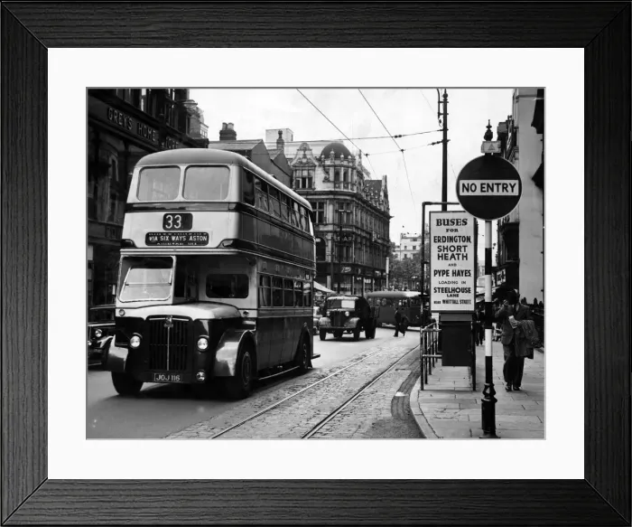 Framed Print : Steelhouse Lane, Birmingham. 6th July 1953 Framed Print : Steelhouse Lane, Birmingham. 6th July 1953