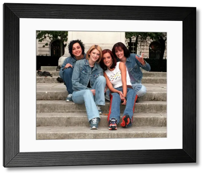 Framed Print : B*Witched Irish pop group September 1998 Lindsay Armaou Sinead O Framed Print : B*Witched Irish pop group September 1998 Lindsay Armaou Sinead O