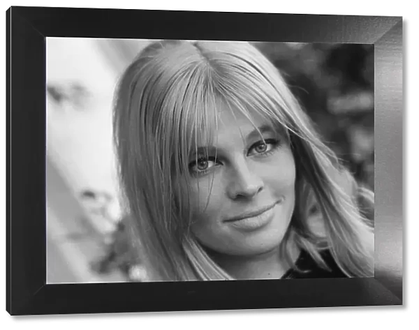 Julie Christie, actor, pictured on the set of Young Cassidy a 1965 film directed by Jack