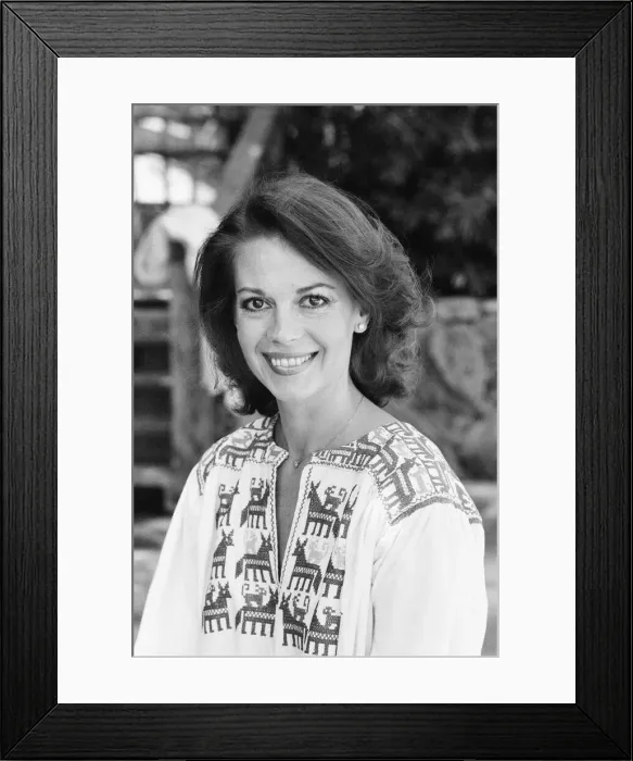Framed Print : Natalie Wood, american actress at The Golden Door, a luxury keep fit spa in San Marcos Framed Print : Natalie Wood, american actress at The Golden Door, a luxury keep fit spa in San Marcos