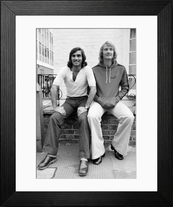 Framed Print : George Best plays for Fulham this saturday. The Football League today dramatically gave Framed Print : George Best plays for Fulham this saturday. The Football League today dramatically gave