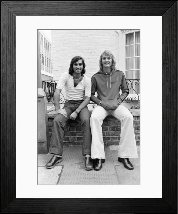 Framed Print : George Best plays for Fulham this saturday. The Football League today dramatically gave Framed Print : George Best plays for Fulham this saturday. The Football League today dramatically gave