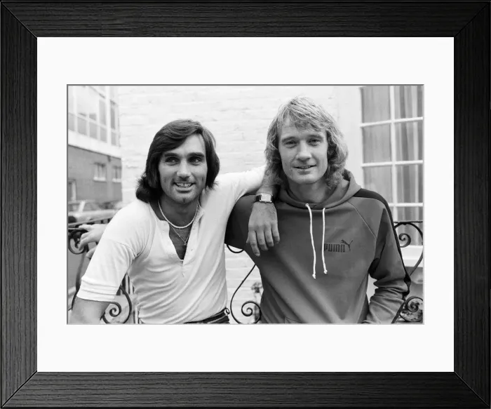 Framed Print : George Best plays for Fulham this saturday. The Football League today dramatically gave Framed Print : George Best plays for Fulham this saturday. The Football League today dramatically gave