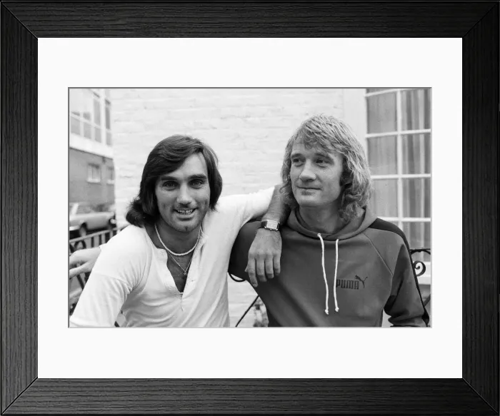 Framed Print : George Best plays for Fulham this saturday. The Football League today dramatically gave Framed Print : George Best plays for Fulham this saturday. The Football League today dramatically gave