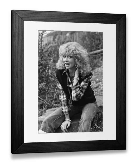 Framed Print : Hayley Mills, who will appear in My Far Friend'at the Churchill Theatre
