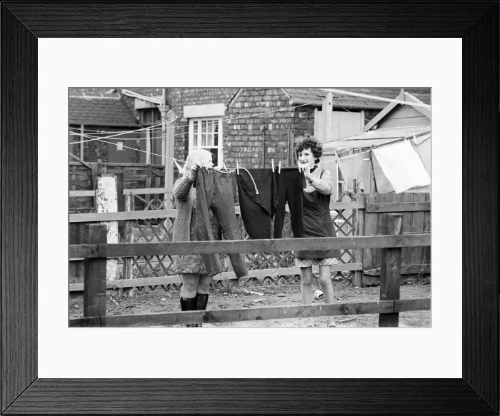 Framed Print : Scenes in Port Clarence, Stockton-on-Tees. 1972 Framed Print : Scenes in Port Clarence, Stockton-on-Tees. 1972
