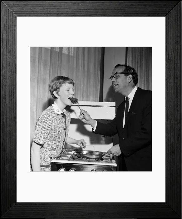 Framed Print : 12-year-old Helen Dalzell from Halifax wrote to a TV programme with an idea for making Framed Print : 12-year-old Helen Dalzell from Halifax wrote to a TV programme with an idea for making