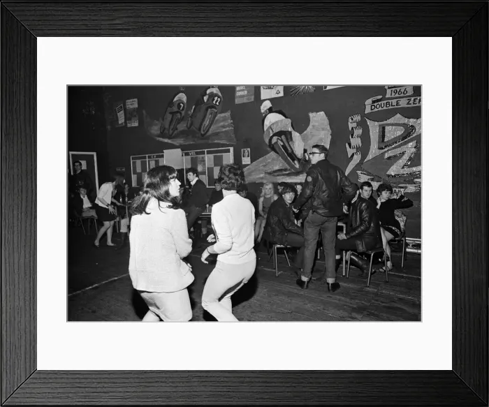 Framed Print : The Double Zero Motorcycle Club. 25th February 1967 Framed Print : The Double Zero Motorcycle Club. 25th February 1967