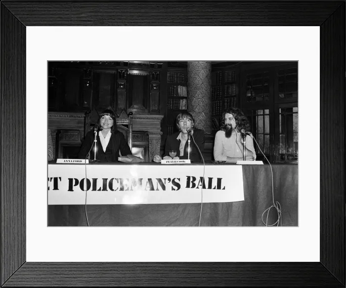 Framed Print : The launch of the release of the recording of The Secret Policemans Ball Framed Print : The launch of the release of the recording of The Secret Policemans Ball