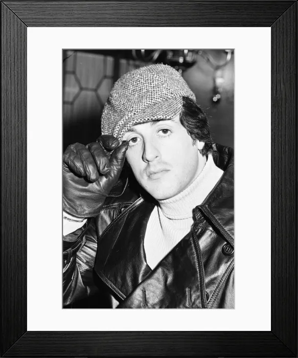 Framed Print : Sylvester Stallone, american actor and writer in London to promote new film Rocky Framed Print : Sylvester Stallone, american actor and writer in London to promote new film Rocky