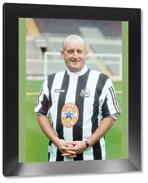 Sir John Hall, chairman of Newcastle United, at St James Park, Newcastle
