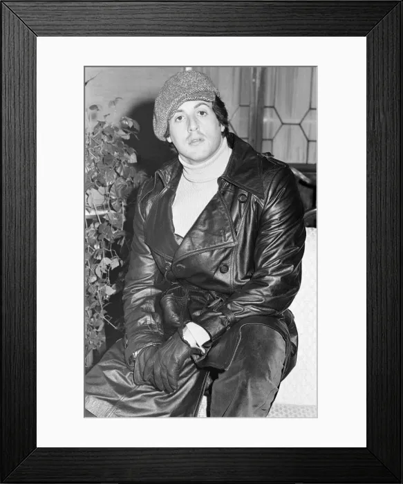 Framed Print : Sylvester Stallone, american actor and writer in London to promote new film Rocky Framed Print : Sylvester Stallone, american actor and writer in London to promote new film Rocky