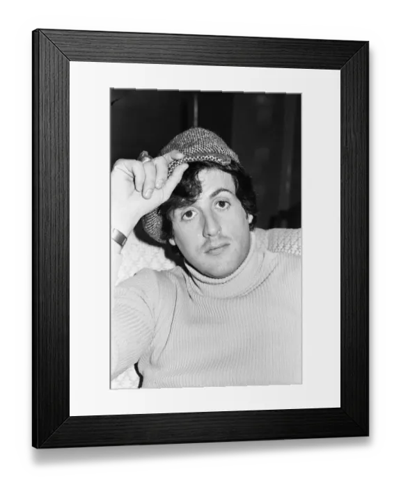 Framed Print : Sylvester Stallone, american actor and writer in London to promote new film Rocky Framed Print : Sylvester Stallone, american actor and writer in London to promote new film Rocky