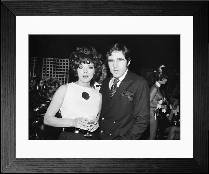 Framed Print : Wedding reception of Polish film director Roman Polanski and his bride