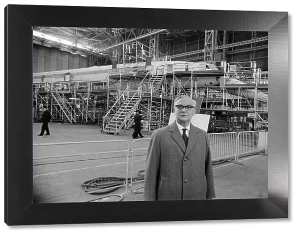 Dr Archibald Russell, the retiring chairman of the British Aircraft Corporation
