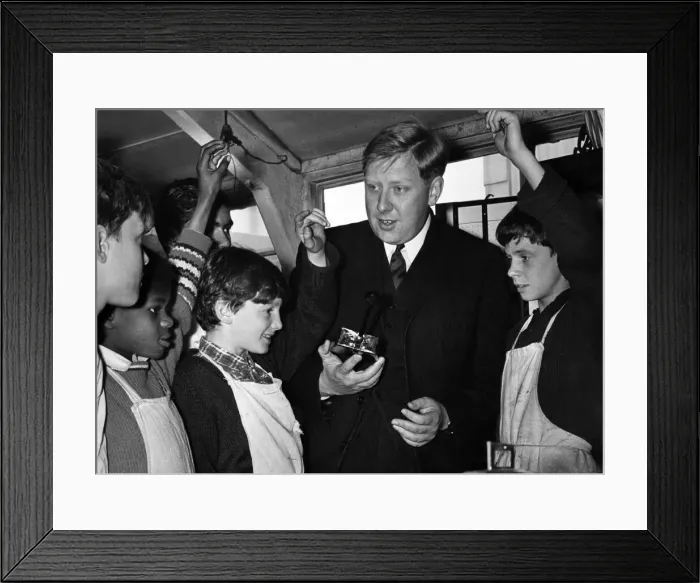 Framed Print : Member of Parliament for Birmingham Sparkbrook Roy Hattersley. 13th October 1965 Framed Print : Member of Parliament for Birmingham Sparkbrook Roy Hattersley. 13th October 1965