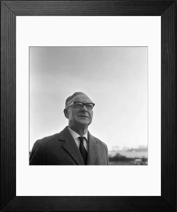 Framed Print : Dr Archibald Russell, the retiring chairman of the British Aircraft Corporation