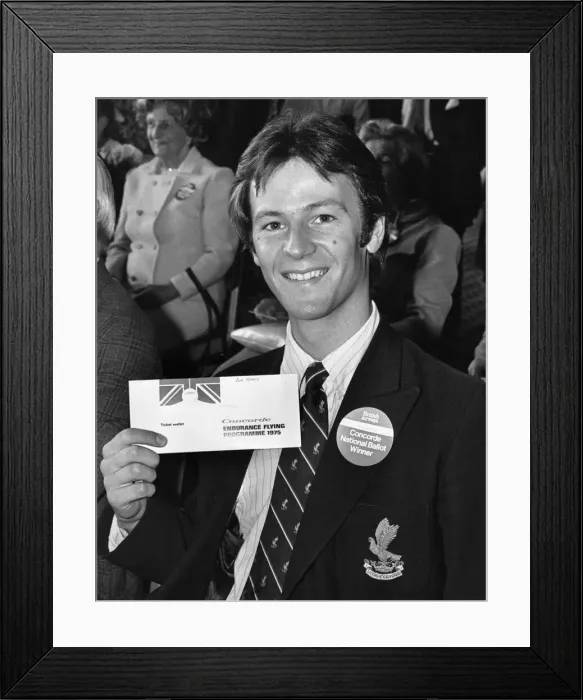 Framed Print : Thirty five guests of British Airways, selected at random by computer ballot Framed Print : Thirty five guests of British Airways, selected at random by computer ballot