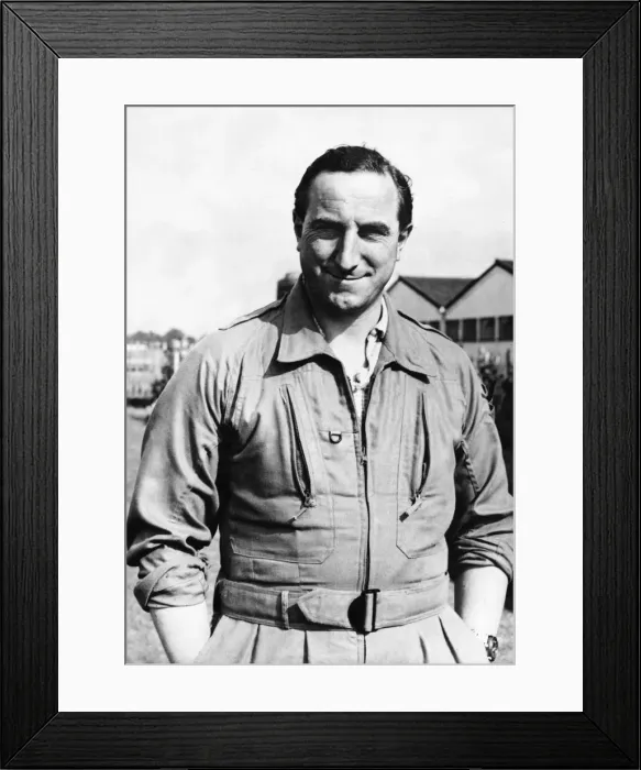 Framed Print : Test pilot Brian Trubshaw, pictured at Filton, Bristol shortly before the maiden flight Framed Print : Test pilot Brian Trubshaw, pictured at Filton, Bristol shortly before the maiden flight