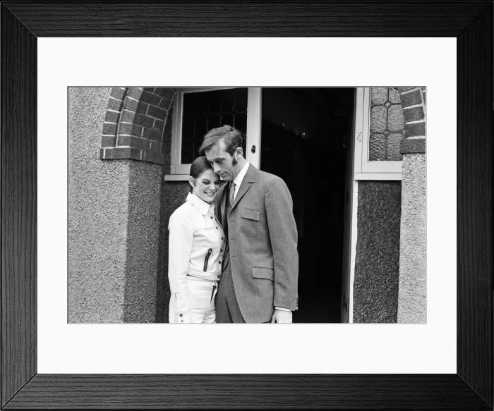 Framed Print : Adrian Pollicutt, who works for Concorde commutes from Filton, England to Toulouse