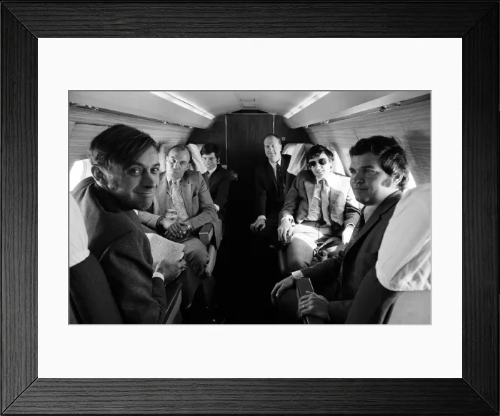Framed Print : Adrian Pollicutt, who works for Concorde commutes from Filton, England to Toulouse Framed Print : Adrian Pollicutt, who works for Concorde commutes from Filton, England to Toulouse
