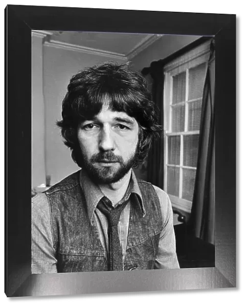 Liverpool playwright Willy Russell pictured during an interview. March 1981
