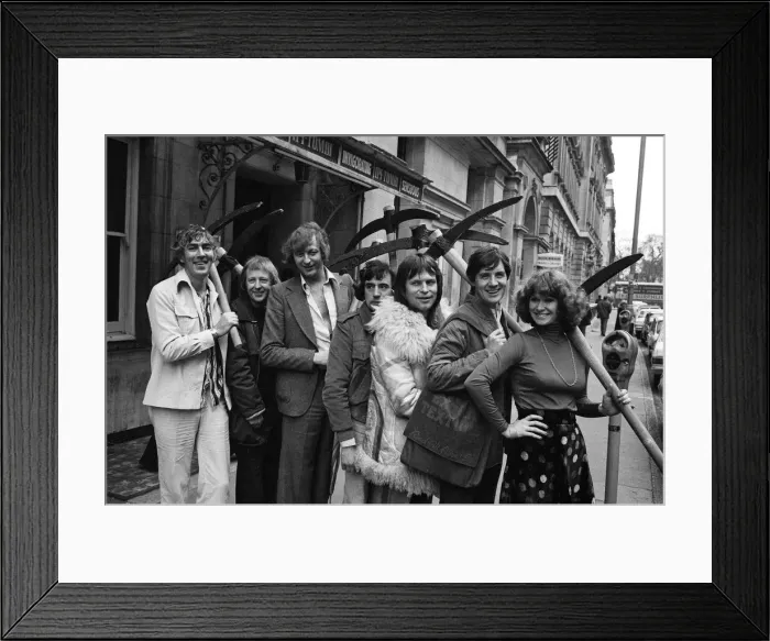 Framed Print : Over twenty of Britains comedy superstars are to team up for the first time ever Framed Print : Over twenty of Britains comedy superstars are to team up for the first time ever