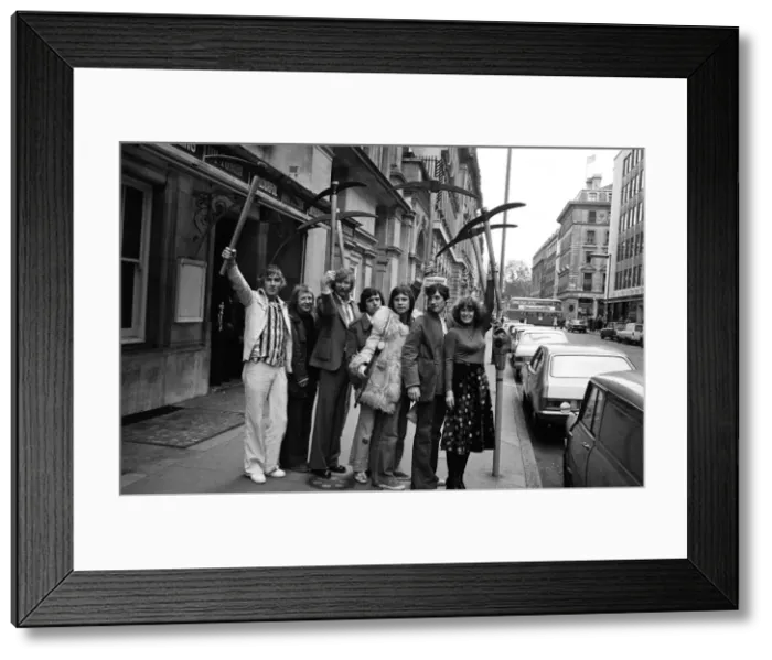 Framed Print : Over twenty of Britains comedy superstars are to team up for the first time ever Framed Print : Over twenty of Britains comedy superstars are to team up for the first time ever
