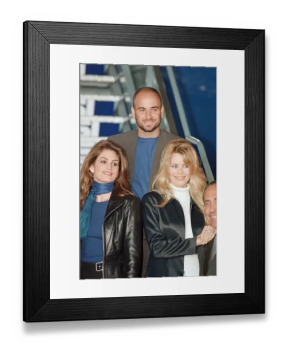 Framed Print : Pepsi launch its new blue can. Air France paint one of its Concorde