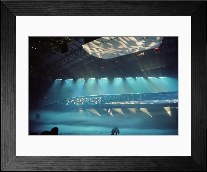 Framed Print : Pepsi launch its new blue can. Air France paint one of its Concorde