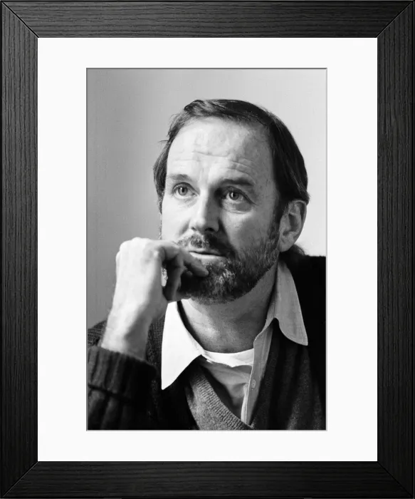 Framed Print : Actor and comedian John Cleese pictured in London today talking about his latest film Framed Print : Actor and comedian John Cleese pictured in London today talking about his latest film