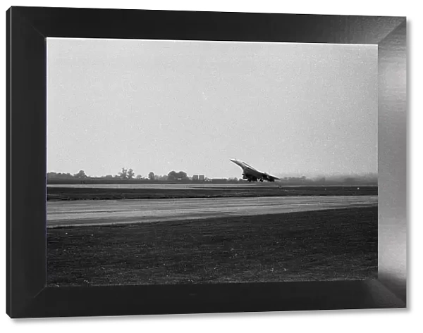 Prime Minster Edward Heath flies Concorde. 19th May 1972