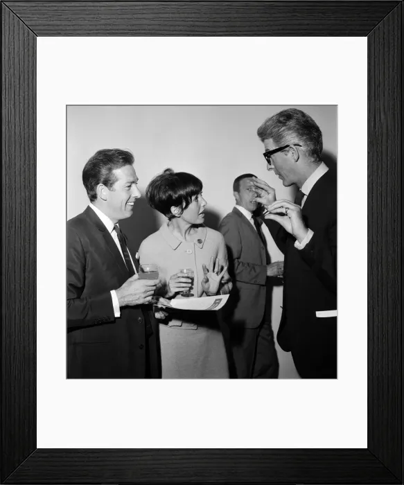 Framed Print : A new panel game show Don t Say a Word'. A new panel game in which viewers Framed Print : A new panel game show Don t Say a Word'. A new panel game in which viewers