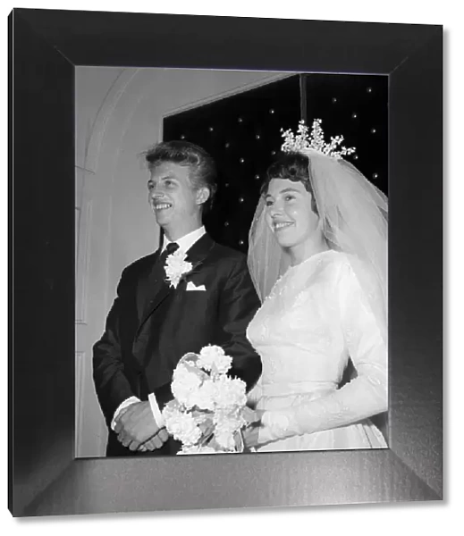 Tommy Steele marries Ann Donoghue at St Patricks Church, Soho Square, London