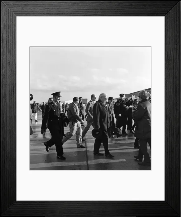 Framed Print : The Duke of Edinburgh is to fly the British built Concorde 002 at Mach Two - twice Framed Print : The Duke of Edinburgh is to fly the British built Concorde 002 at Mach Two - twice
