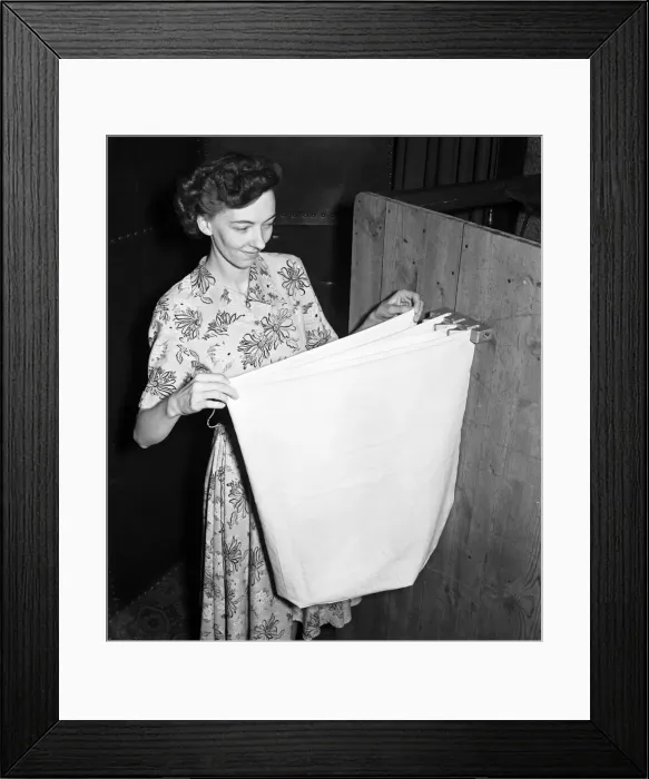 Framed Print : Inventors have the chance of showing their inventions to a board of judges who are Framed Print : Inventors have the chance of showing their inventions to a board of judges who are
