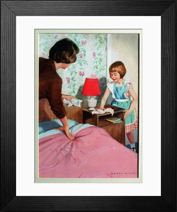 Framed Print : LADYBIRD Pic... Ed Maynard Copy pic of one of the illustrations by Harry Wingfield Framed Print : LADYBIRD Pic... Ed Maynard Copy pic of one of the illustrations by Harry Wingfield