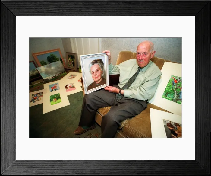 Framed Print : LADYBIRD Pic... Ed Maynard Harry Wingfield (88), the illustrator for many of Framed Print : LADYBIRD Pic... Ed Maynard Harry Wingfield (88), the illustrator for many of
