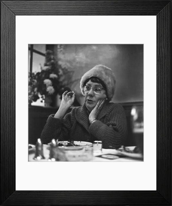 Framed Print : Actress Dandy Nichols who plays the mother in the BBC comedy series
