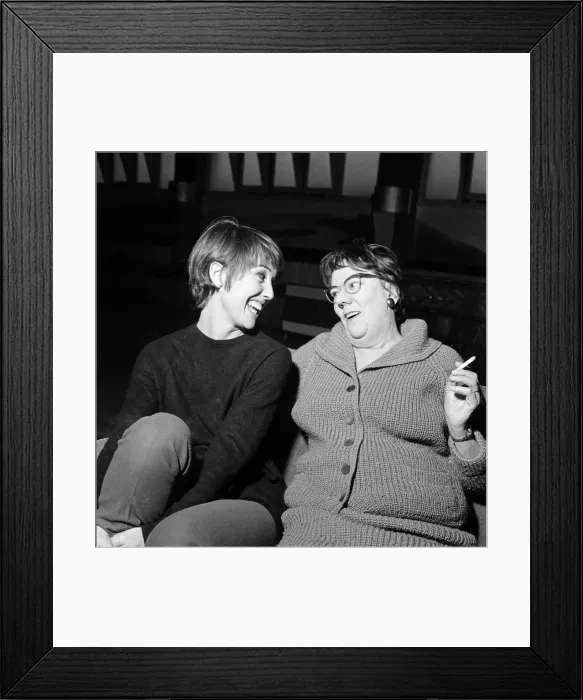 Framed Print : Actress Dandy Nichols who plays the mother in the BBC comedy series Framed Print : Actress Dandy Nichols who plays the mother in the BBC comedy series
