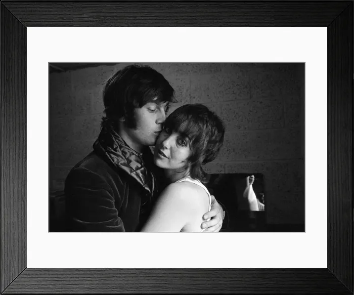 Framed Print : Actress Una Stubbs and her husband Nicky Henson are appearing in the play Framed Print : Actress Una Stubbs and her husband Nicky Henson are appearing in the play